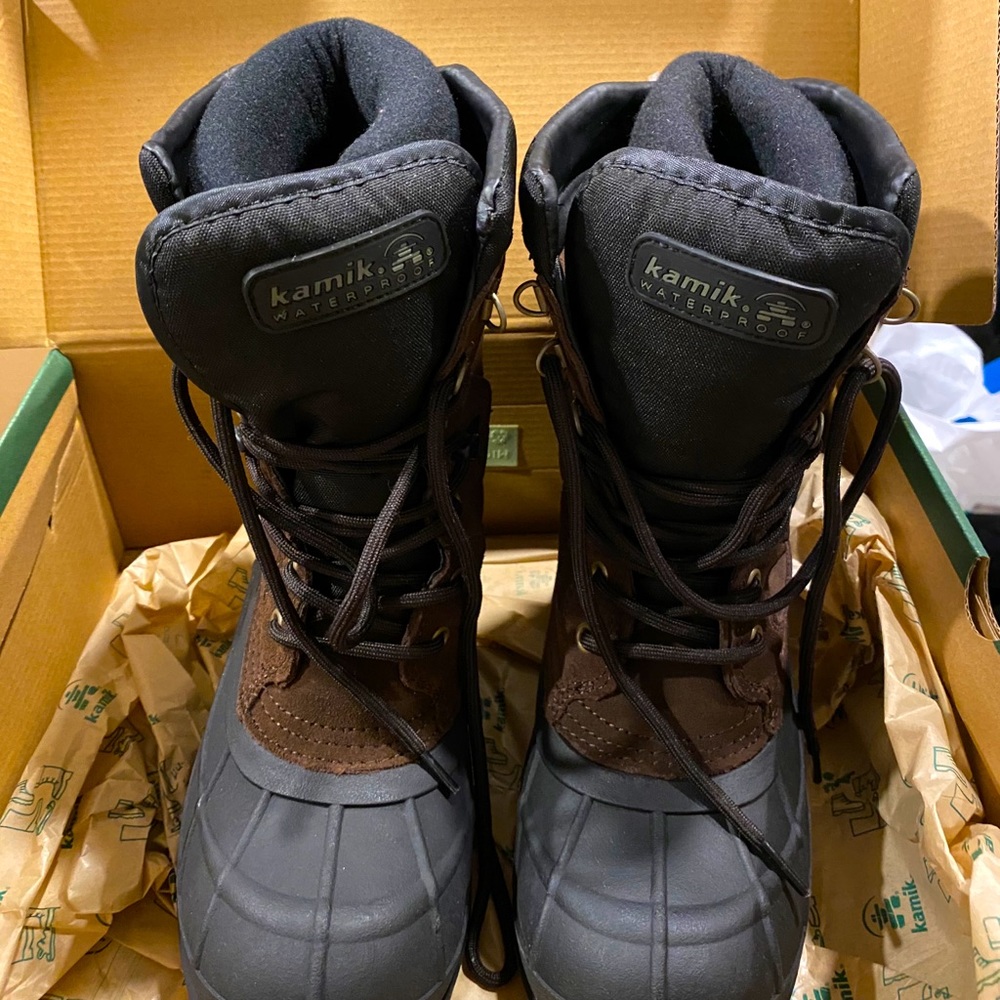 Kamik Dark Brown Snow Boots